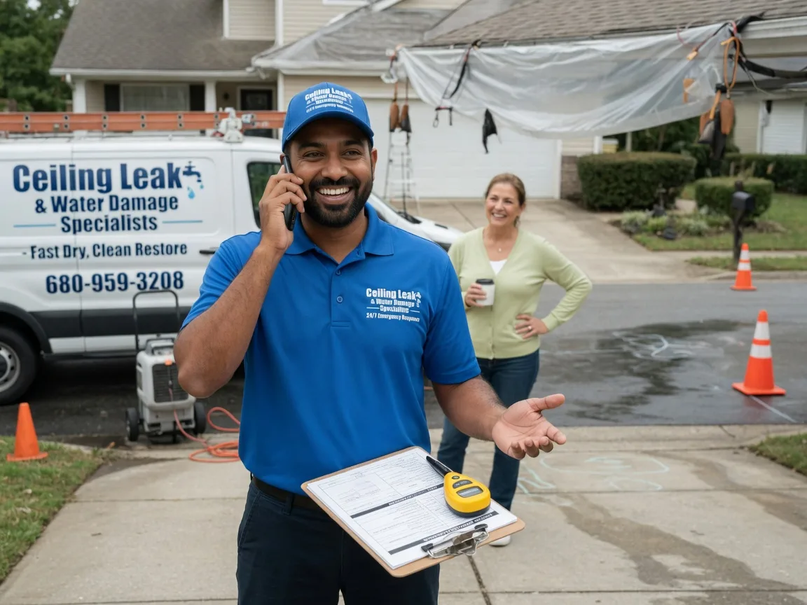 Ceiling Leak Cleanup Smithfield, WV FAQs